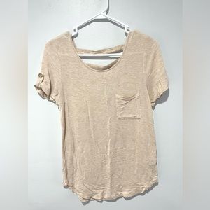 Cut-out back T-shirt